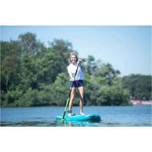 2022 Jobe Aero Yarra 10'6 Stand Up Paddle Board Package 486421002 - Planche, Sac, Pompe, Pagaie Et Leash - Sarcelle
